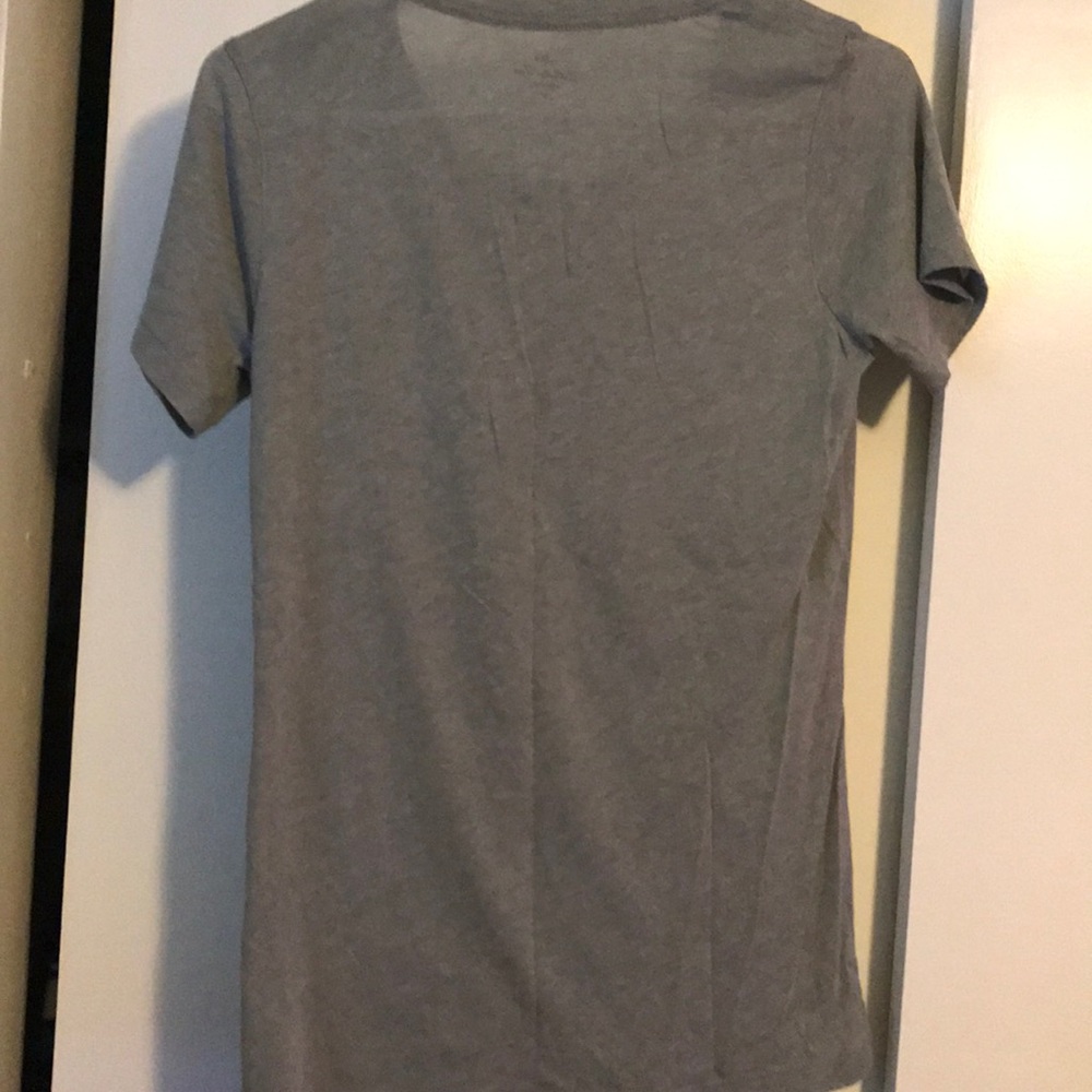 J Crew Collectiom silver dog tee X small - Picture 4 of 4